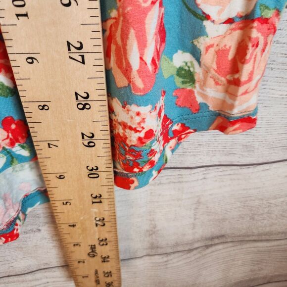 DownEast Xl Pink Floral Cottagecore Y2K Long Sleeve T-shirt - Picture 7 of 8